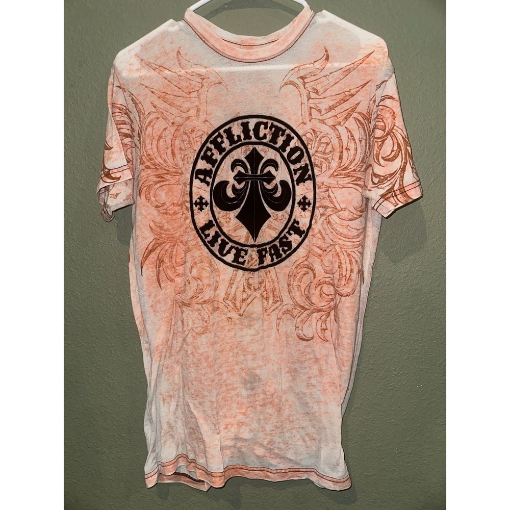 Affliction Live Fast Short Sleeve Graphic T-Shirt